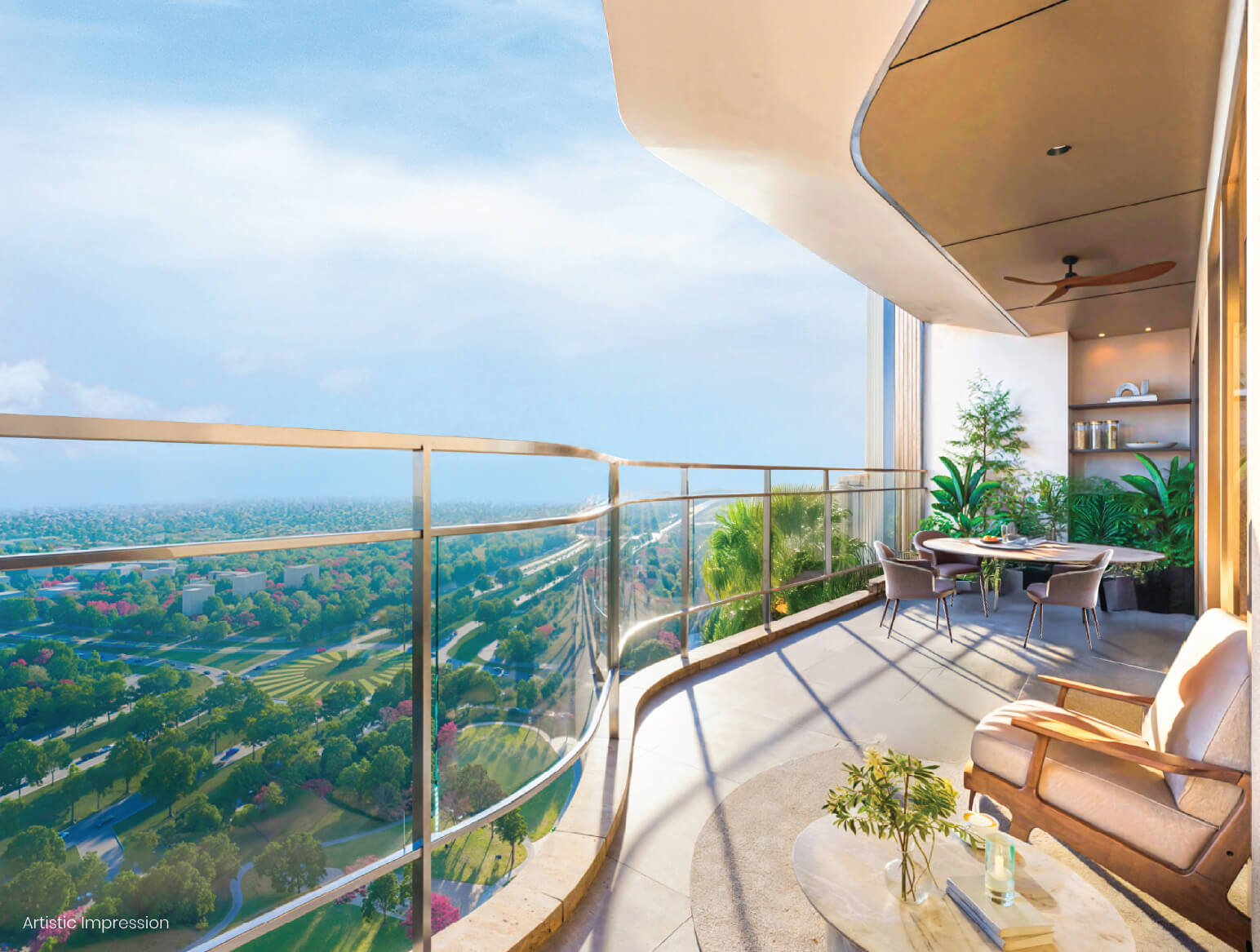 Eldeco EOE Aerial View